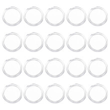 100St Duidelijke Plastic Muntkoffers Muntcapsules