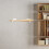 Wall Bat Horizontal Display Transparent Rack 4pcs 6