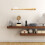 Wall Bat Horizontal Display Transparent Rack 4pcs 7
