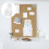 Raindrops Holder Menu Stand Display Stand .00x11.20x8.00cm 4
