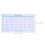 Calendar Planner Monthly Planner Refill Blue 14 Sheets 2