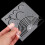 Patchwork Quilt Ruler Clear Acrylic 1pcs 4.7x4.7in 6