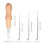 70 Wool Felt Needles Felting Kit Beginner Punch Tools Handles 10