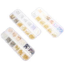 3 Boxes Resin Charms Resin Fillers Alloy Supplies Diy Accessories