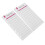 Cash Saving Binder Paper 12pcs A6 Budget Sheets 11