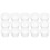 15Pcs Reusable Foam Cake Models White DIY Cake Dummies for Practice 6