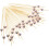 Bamboo Snacks Picks Bamboo Cocktail Sticks Gold 100pcs 11