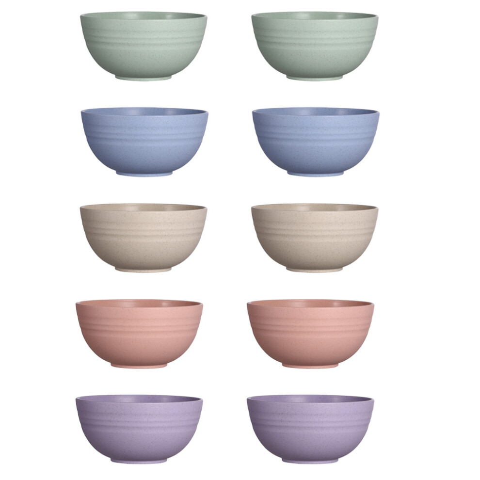 Japanese Rice Bowls Tableware Straw 1 Set-image-OPC-PK8KHPR-NEW