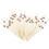 Bamboo Snacks Picks Bamboo Cocktail Sticks Gold 100pcs 3