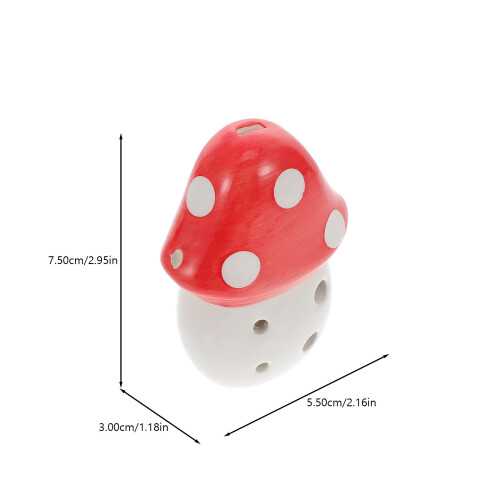 Mushroom Practice Ocarina Children Instrument Beginner 1