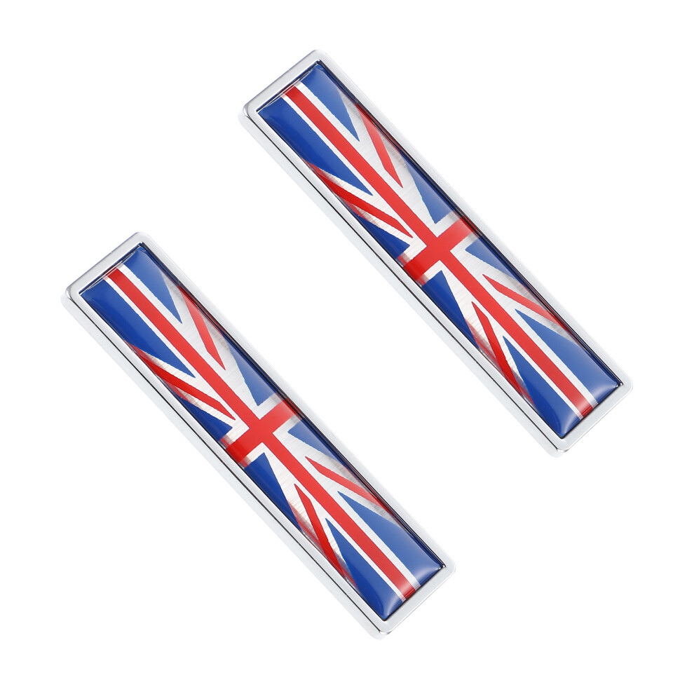 Car Sticker Decal Zinc Alloy Multi Colored 2Set 3163902408316