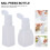 2 Pcs Push Down Pump Dispenser Press On Nail Remover Polish Bottle 2