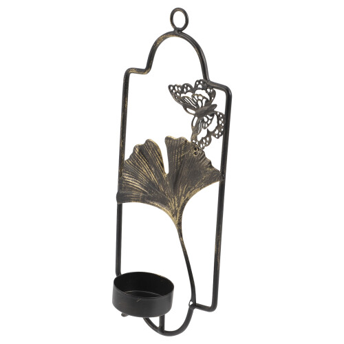 2 Pack Candle Holder Wall Mounted Clear Hanging Fresh Color Sconce 2