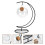 Decorative Hanging Star Bottle Jar 1 Set 3