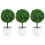 boule artificielle 3 pcs, imitation, décoratif 5