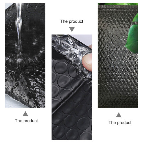 Bubble Bag Black Pe 20pcs 17x11in 2