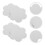Artist Drawing Panel White Wood 8pcs Art Practice 5