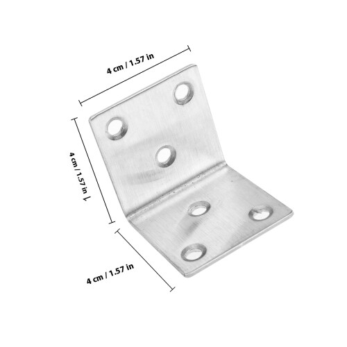 Corner Brace Support L Shape 10pcs For Wood Cabinets 1