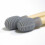 2 Pairs Drum Mute Pads Practice Drumming Accessories Drumstick Covers 3