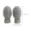 2 Pairs Drum Mute Pads Practice Drumming Accessories Drumstick Covers 2