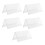 Card Display Transparent Double Sided Displaying Cards 5pcs 7