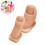 Fake Finger Silicone Practice Fingers Beige 2pcs 11