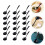 Soup Spoon For Home Black Pp 18pcs Durable Large Spoon Shape 5