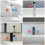 10 Pairs Assorted Color Acrylic Water Label For Home Use 8