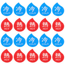 10 Pairs Assorted Color Acrylic Water Label For Home Use
