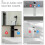 10 Pairs Assorted Color Acrylic Water Label For Home Use 6
