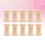 10 Pcs Wood Reels Thread Holders For Spools Of Empty Threading Yarn 6
