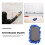 Raindrops  4 Pcs Cleaning Sponge Whiteboard Eraser Chalkboard 10