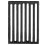 Grill Grate Black Iron Rectangular Cooking For Adults 1set 7