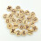 78pcs Child Bamboo Decorations Wafer 10