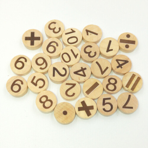 78pcs Child Bamboo Decorations Wafer 1