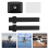 Replacement Camera Mount Black 1pack 3.4x2.2x1cm 3