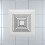Plastic White Bathroom Fan Exhaust Cover Square Ceiling Vent 5