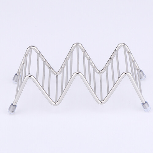 2Stk Taco Halter Aus Silberlinear Für Und Partys 1