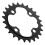 Raindrops Cycle Chain Sprocket Black Chromoly Steel 1pcs 7