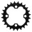 Raindrops Cycle Chain Sprocket Black Chromoly Steel 1pcs 10