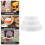 3St Witte Foam Cake Dummy Decoratie Tool 11