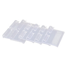 10 Pcs Price Tag Plastic Tags Shelf Label Holders Transparent Pvc