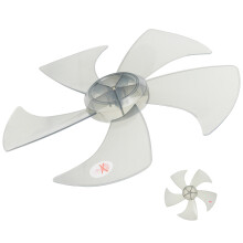 Plastic Fan for Standing Pedestal Fan Light Grey