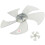 Plastic Fan for Standing Pedestal Fan Light Grey 1