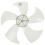 Plastic Fan for Standing Pedestal Fan Light Grey 2