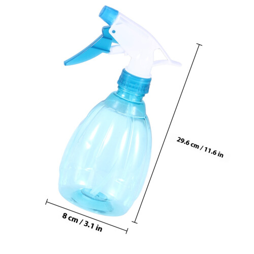 2Pcs Solid Color Plastic Pressure Watering Sprayer for Plants Purple Blue 2