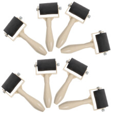 8Pièces Mini Rouleaux Multi-Usage Encre Noir Pour Enfants Loisirs