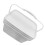 Durable White Pp Paint Bucket With Lid And Comfortable Handle 10