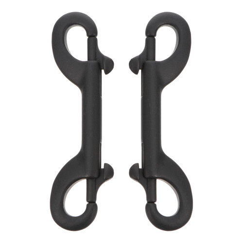 2 Pcs Double Ended Snaps Double Clip Double Sided Trigger Chain