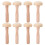 10 Pcs Multi-Function Mushroom Stitch Stoppers Knitting Tools 6